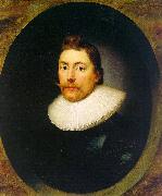 Cornelius Johnson Portrait of a Gentleman  222 oil painting on canvas